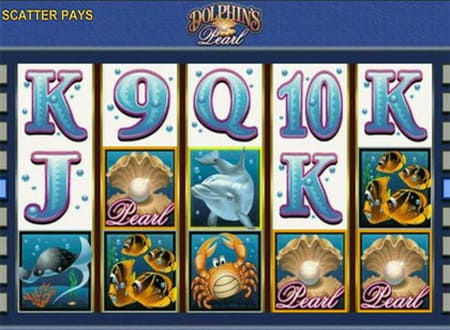 Играть в игровой автомат Дельфины
