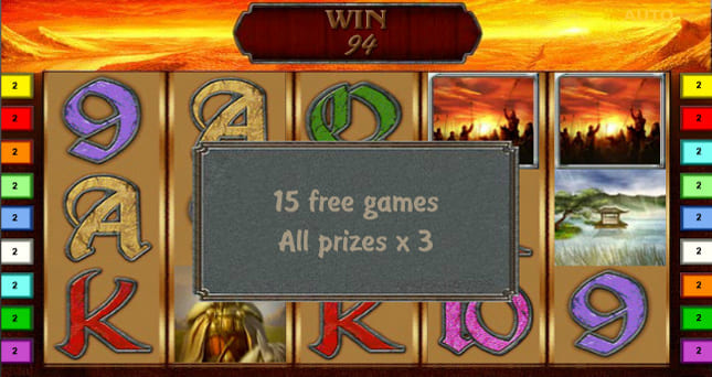 Attila игровой автомат - бонус