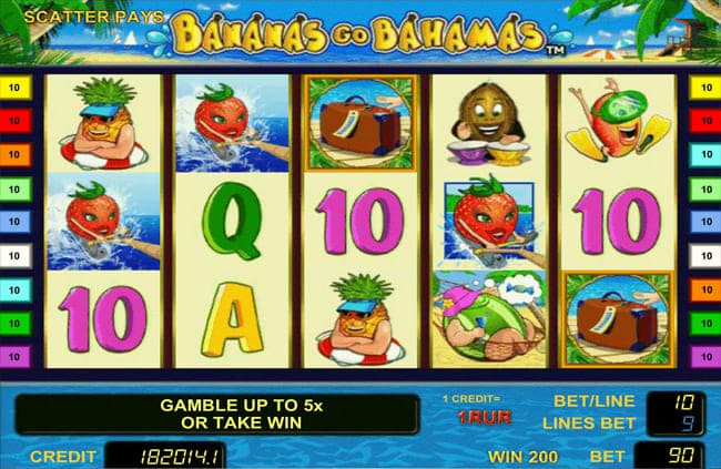 Игровой автомат Bananas go Bahamas