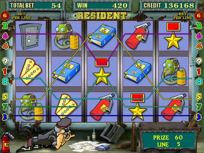 Игровой автомат Резидент играть бесплатно онлайн