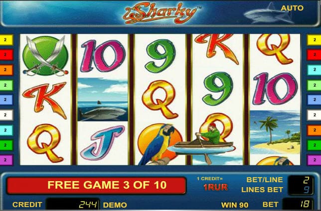Игровой автомат Sharky