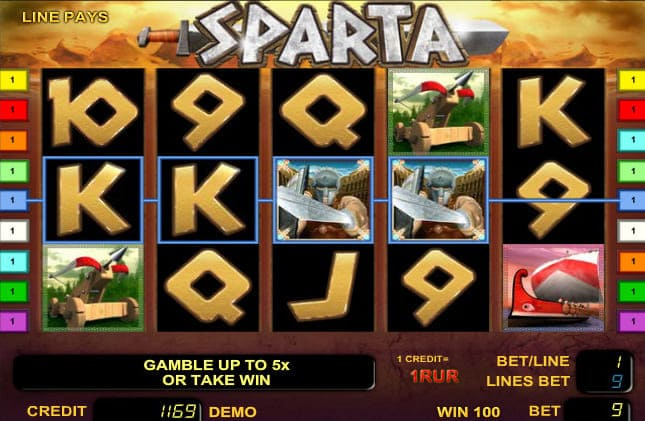 Игровой автомат Sparta