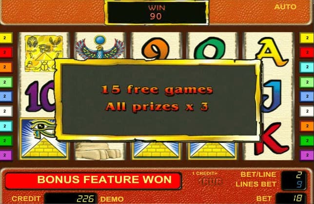 Золото Фараонов 2 игровой автомат