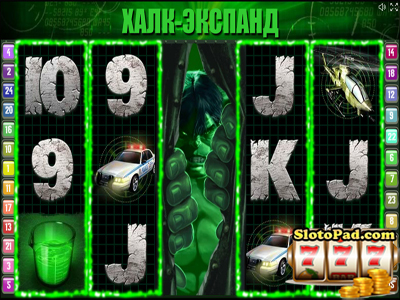 hulk игровой автомат