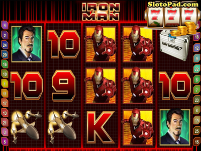 играть в игровой автомат Железный человек